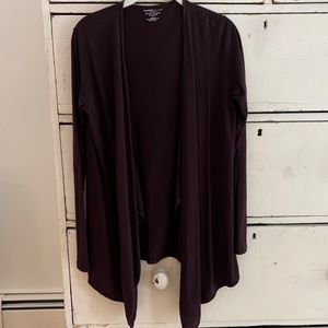 Majestic Filatures Cotton & Cashmere Drape Front Cardigan